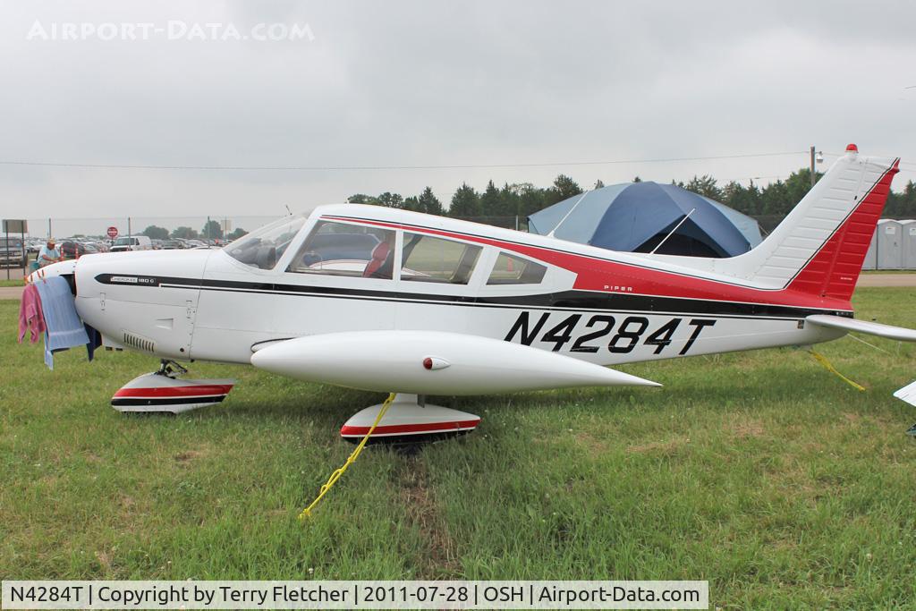 N4284T, 1971 Piper PA-28-180 C/N 28-7205130, At 2011 Oshkosh
