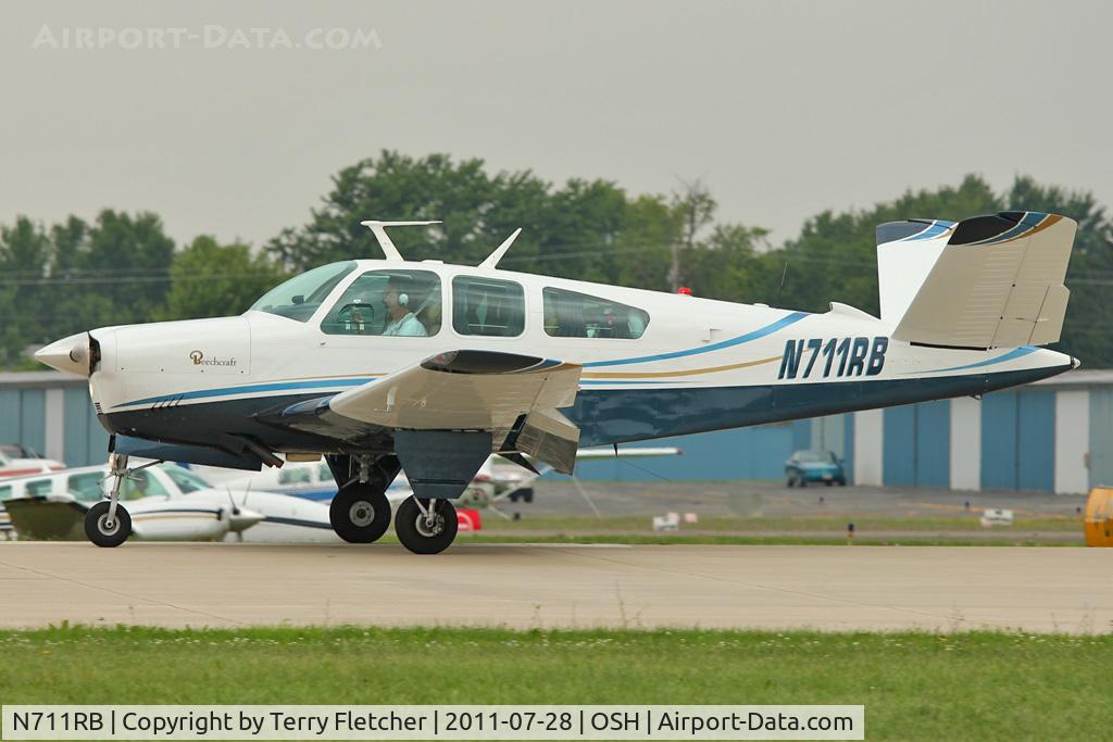N711RB, 1969 Beech V35A Bonanza C/N D-9015, At 2011 Oshkosh