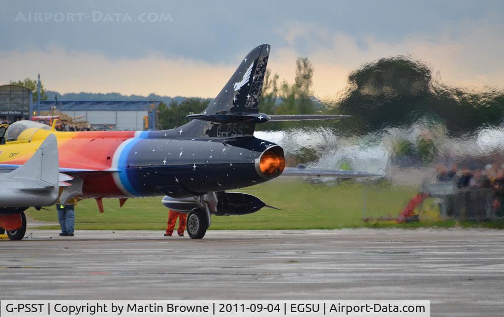 G-PSST, 1959 Hawker Hunter F.58A C/N HABL-003115, SPOOLING UP1