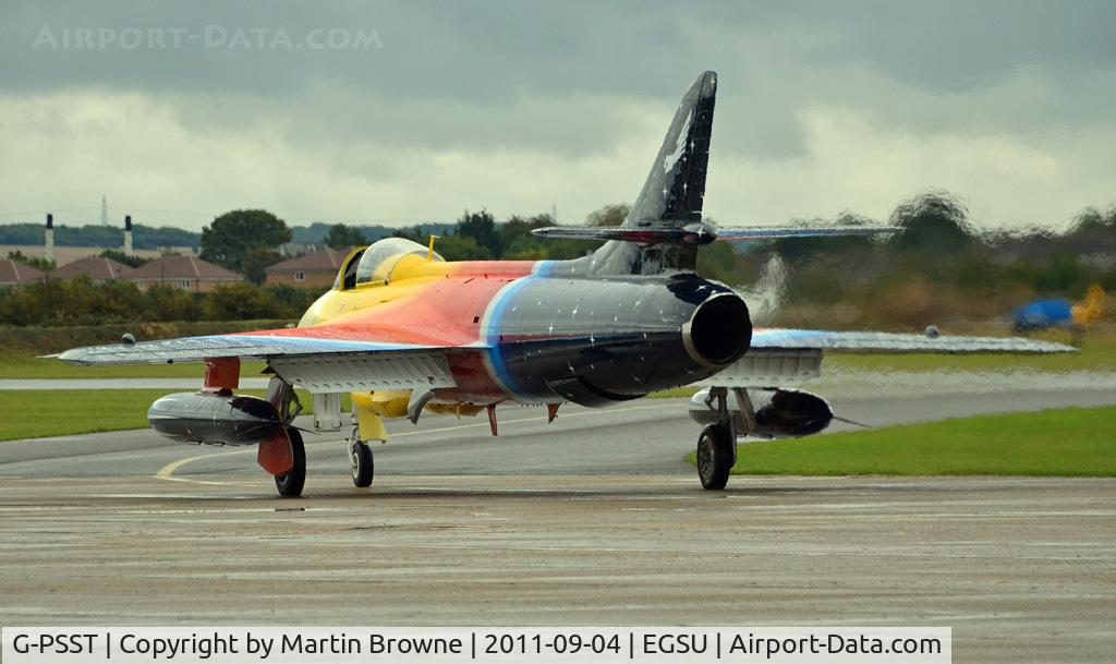 G-PSST, 1959 Hawker Hunter F.58A C/N HABL-003115, DULL AND RAINY