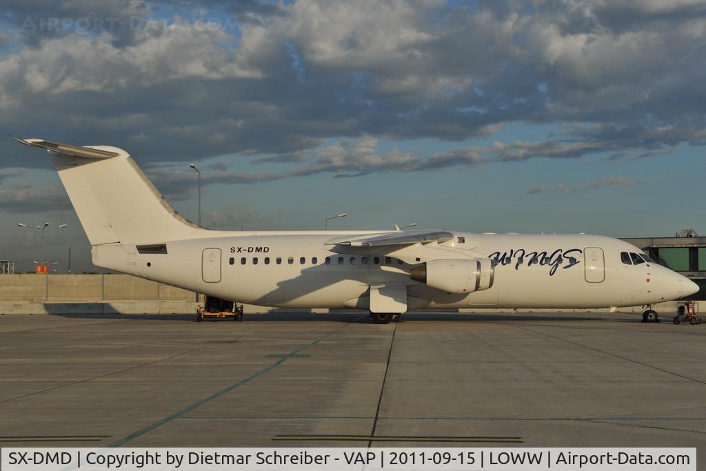SX-DMD, 1999 British Aerospace Avro 146-RJ100 C/N E3362, Skywings Avro 100