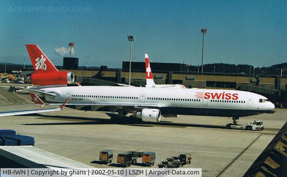HB-IWN, 1994 McDonnell Douglas MD-11 C/N 48539, Swiss Asia cls