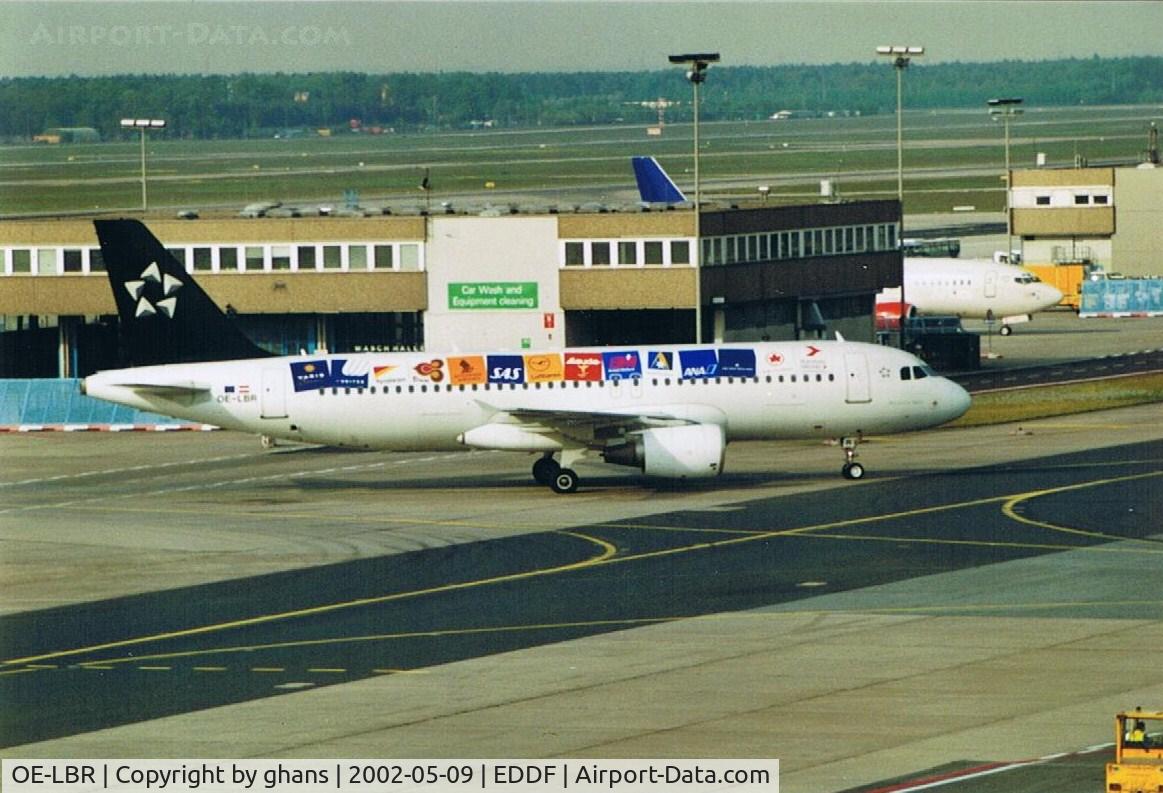 OE-LBR, 2000 Airbus A320-214 C/N 1150, Austrian Airlines - old star alliance cls