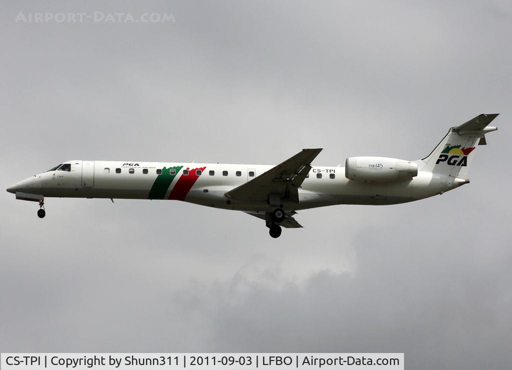 CS-TPI, 1997 Embraer EMB-145EP (ERJ-145EP) C/N 145031, Landing rwy 32L