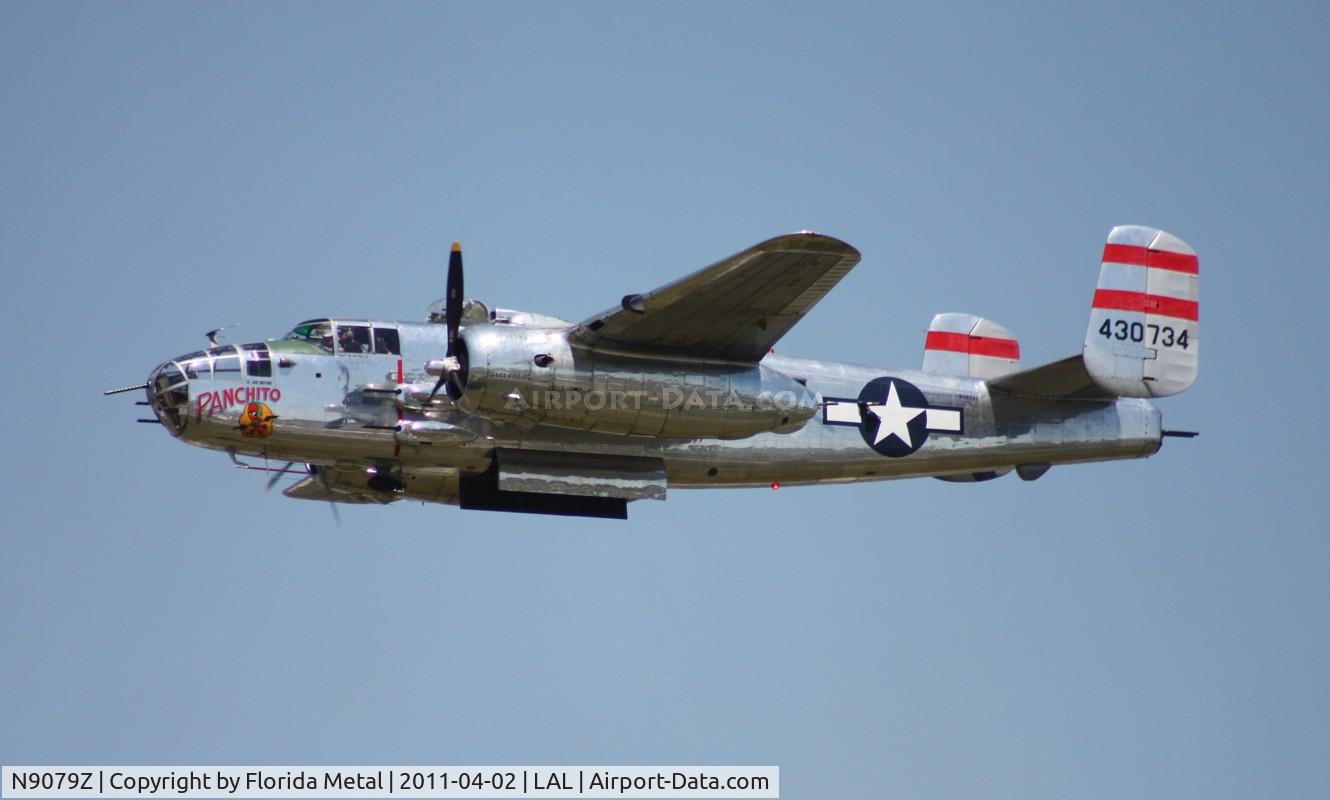 N9079Z, 1944 North American TB-25N Mitchell C/N 108-34009, Panchito
