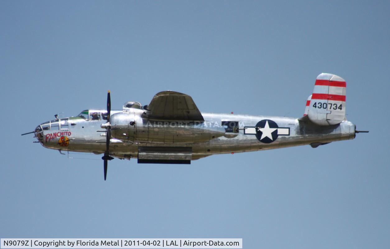 N9079Z, 1944 North American TB-25N Mitchell C/N 108-34009, Panchito