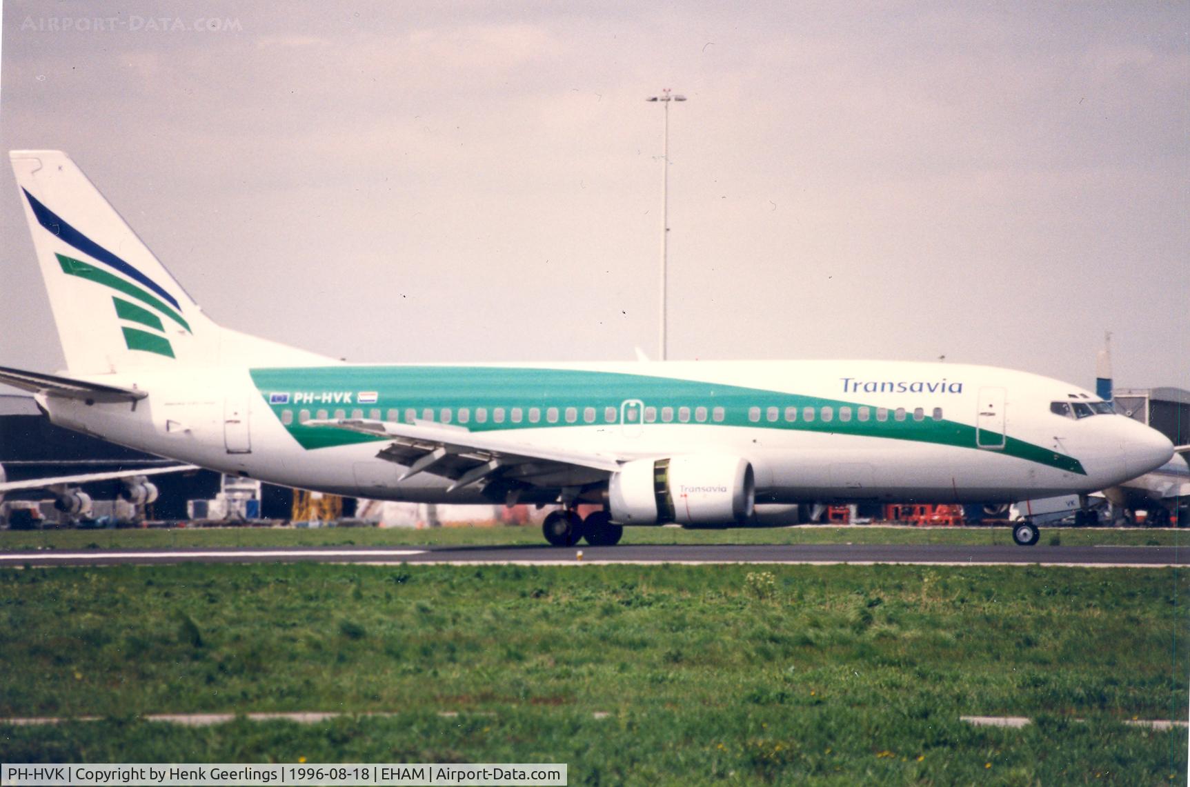 PH-HVK, 1987 Boeing 737-3K2 C/N 23786, Transavia