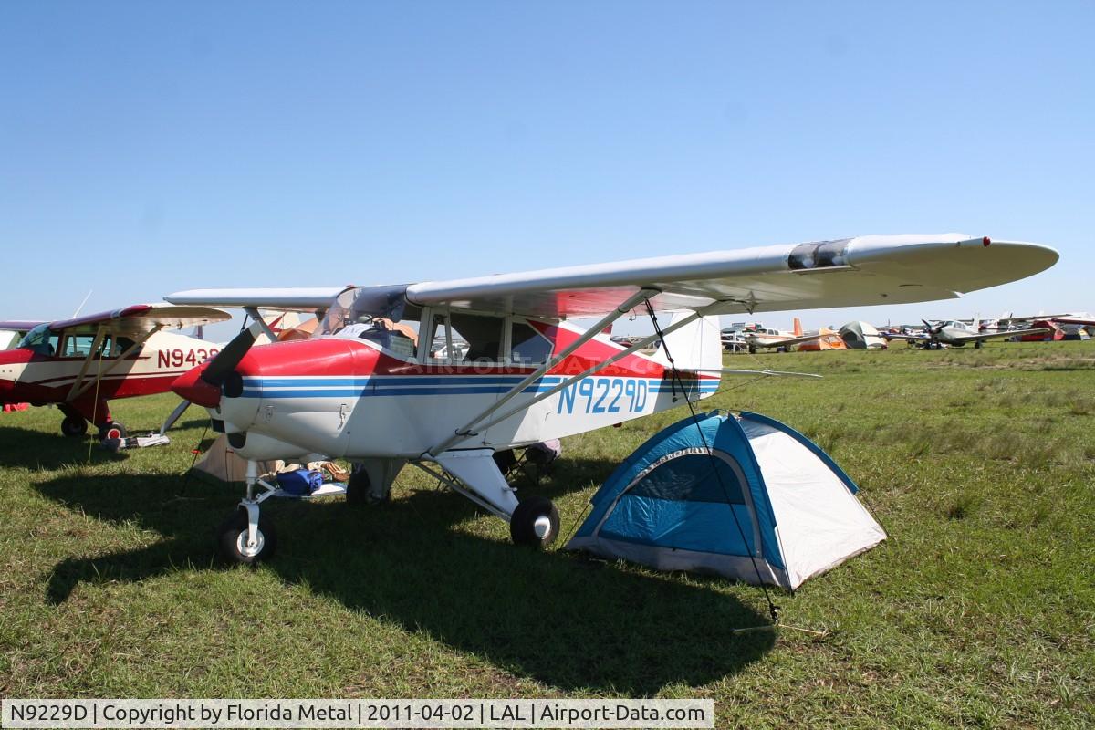 N9229D, 1958 Piper PA-22-160 Tri Pacer C/N 22-6289, PA-22-160
