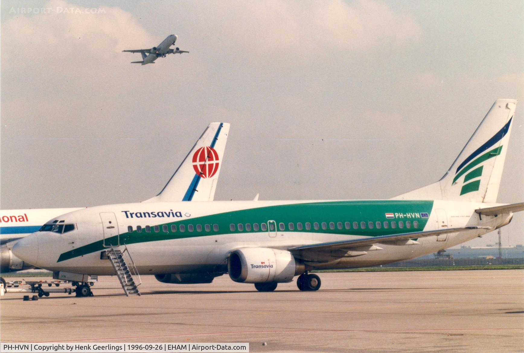 PH-HVN, 1989 Boeing 737-3K2 C/N 24327, Transavia