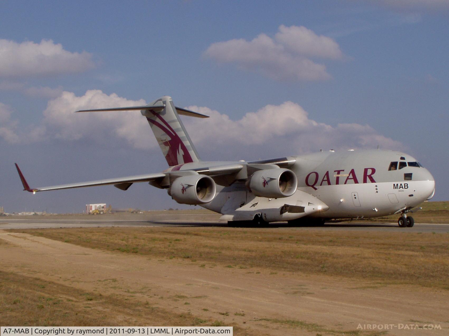 A7-MAB, 2009 Boeing C-17A Globemaster III C/N F-209/QA-2, C17 A7-MAB Qatari Emiri Air Force