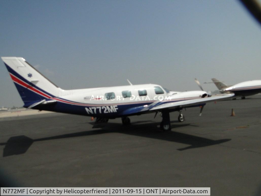 N772MF, 1978 Piper PA-31T Cheyenne C/N 31T-7820034, Parked close to the fence and possibly waiting for a patient