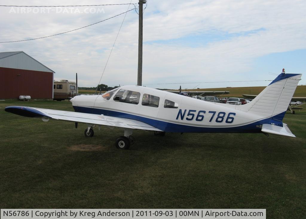 N56786, 1973 Piper PA-28-151 Cherokee C/N 28-7415012, 2011 Gerry Beck Memorial Gathering of Airplanes