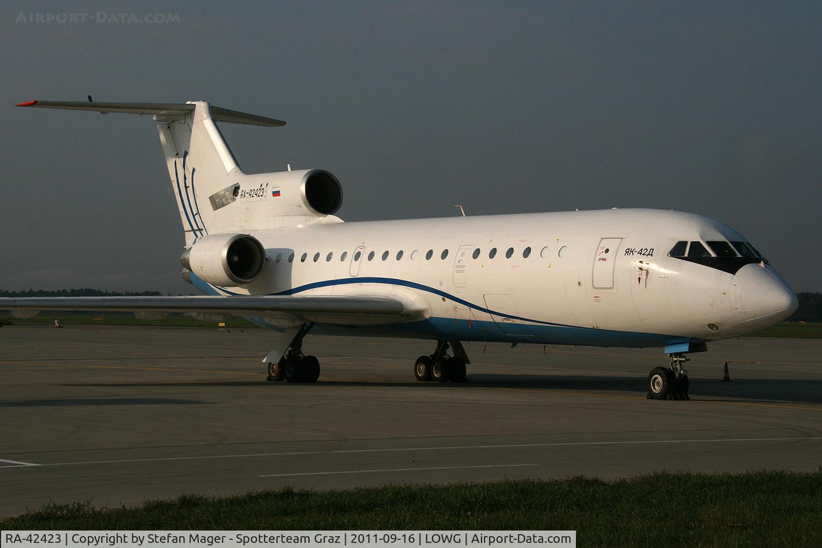 RA-42423, 1992 Yakovlev Yak-42D C/N 4216606, Jak-42D