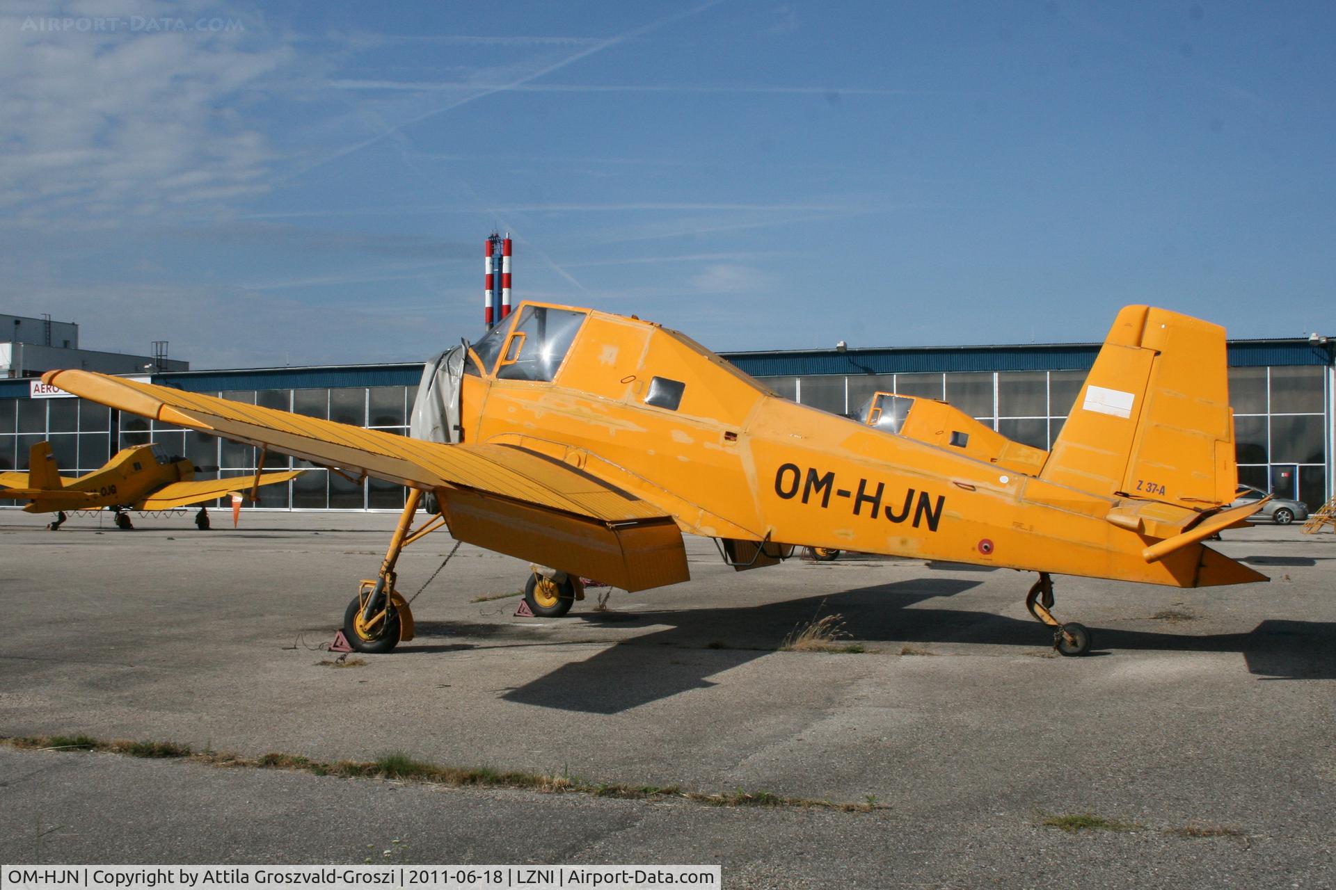 OM-HJN, Let Z-37A Cmelak C/N 2320, Nitra Janikovce Airport - Slovakia (Slovak Republik) SK