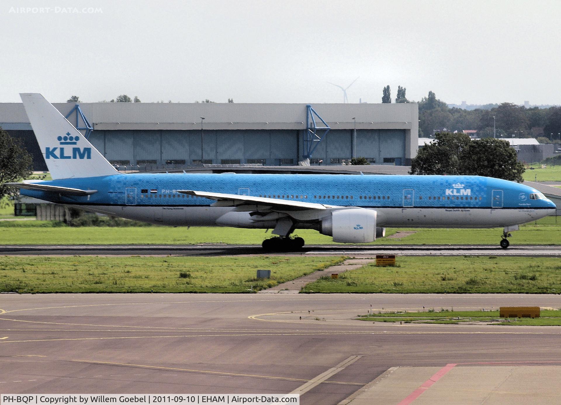 PH-BQP, 2007 Boeing 777-206/ER C/N 32721, This aircraft is repaint with ''Delft  Blue Tiles''