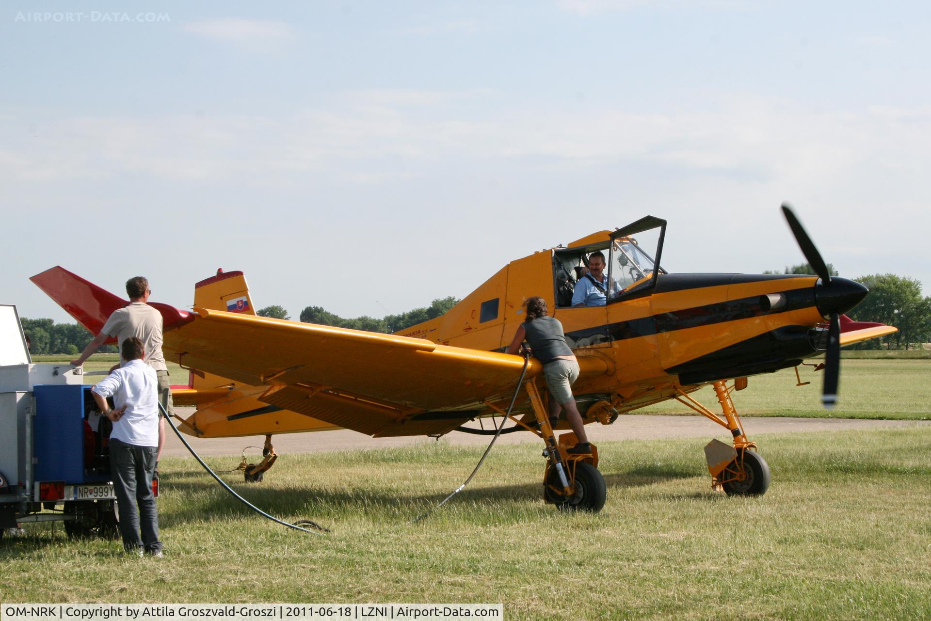 OM-NRK, 1993 Zlín Z-137T Agro-Turbo C/N 049, Nitra Janikovce Airport - Slovakia (Slovak Republik) SK