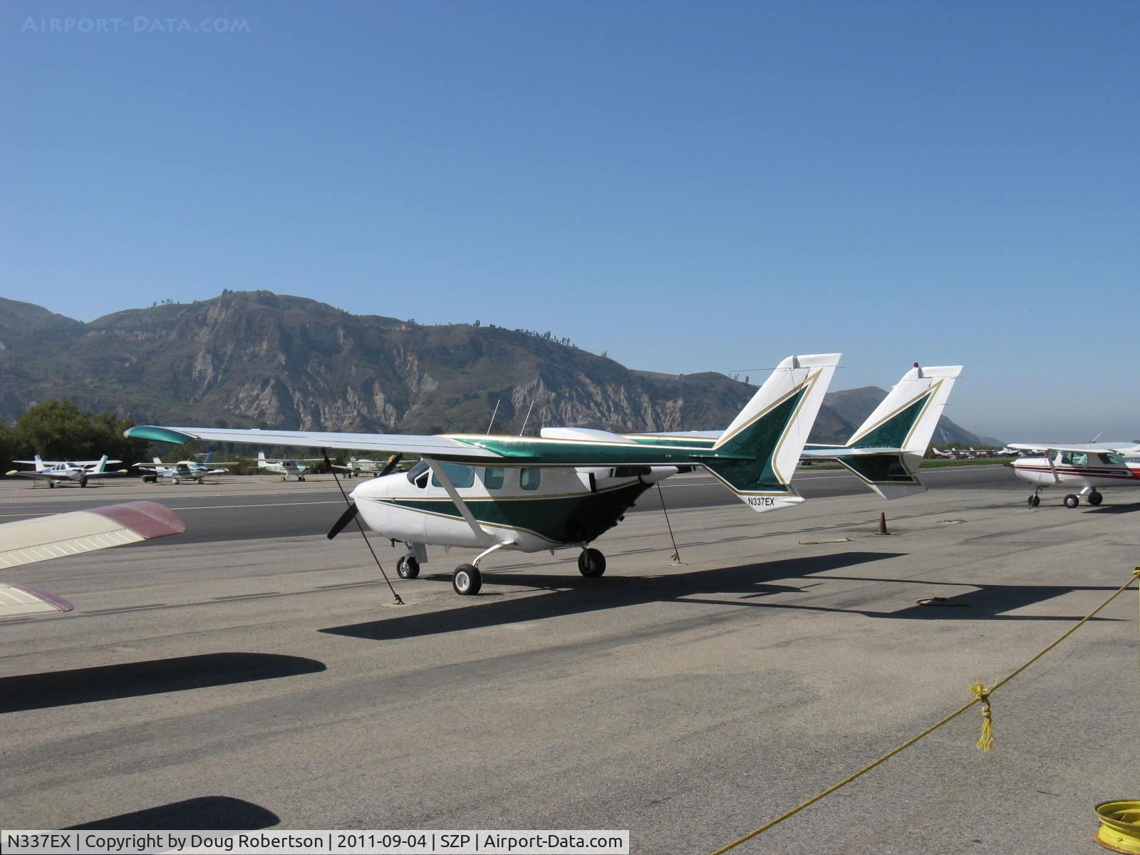 N337EX, Cessna 337G Super Skymaster C/N 33701737, Cessna 337G SKYMASTER, two Continental IO-360 210 Hp each, retractable gear