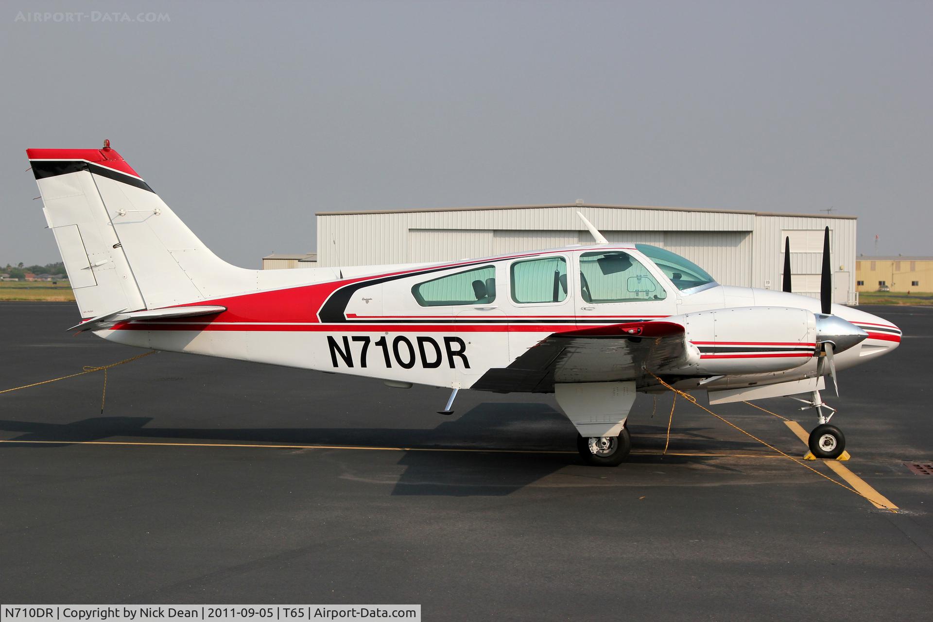 N710DR, 1966 Beech 95-B55 (T42A) Baron C/N TC-986, Mid Valley T65
