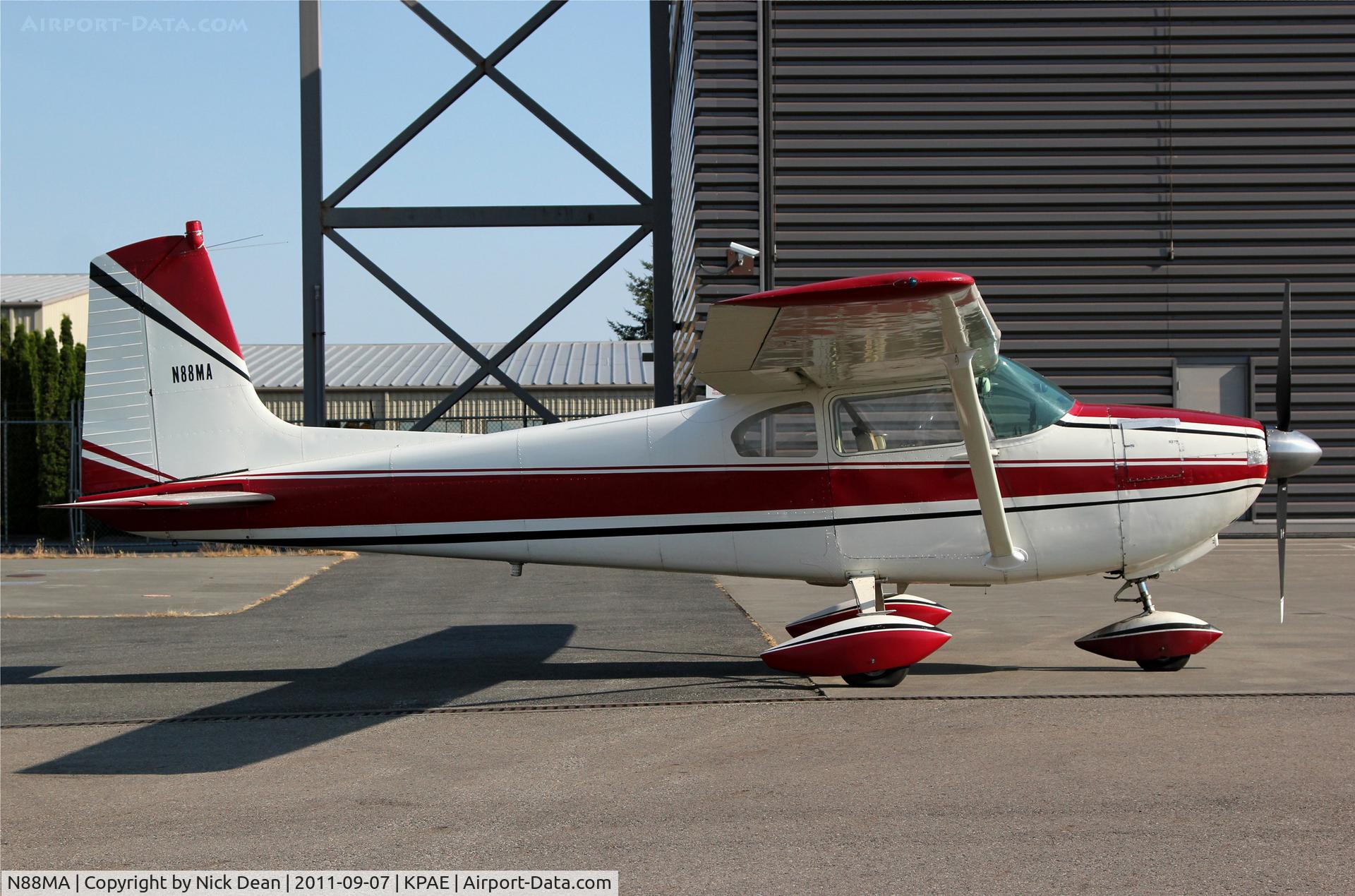 N88MA, 1957 Cessna 182A Skylane C/N 34691, KPAE/PAE