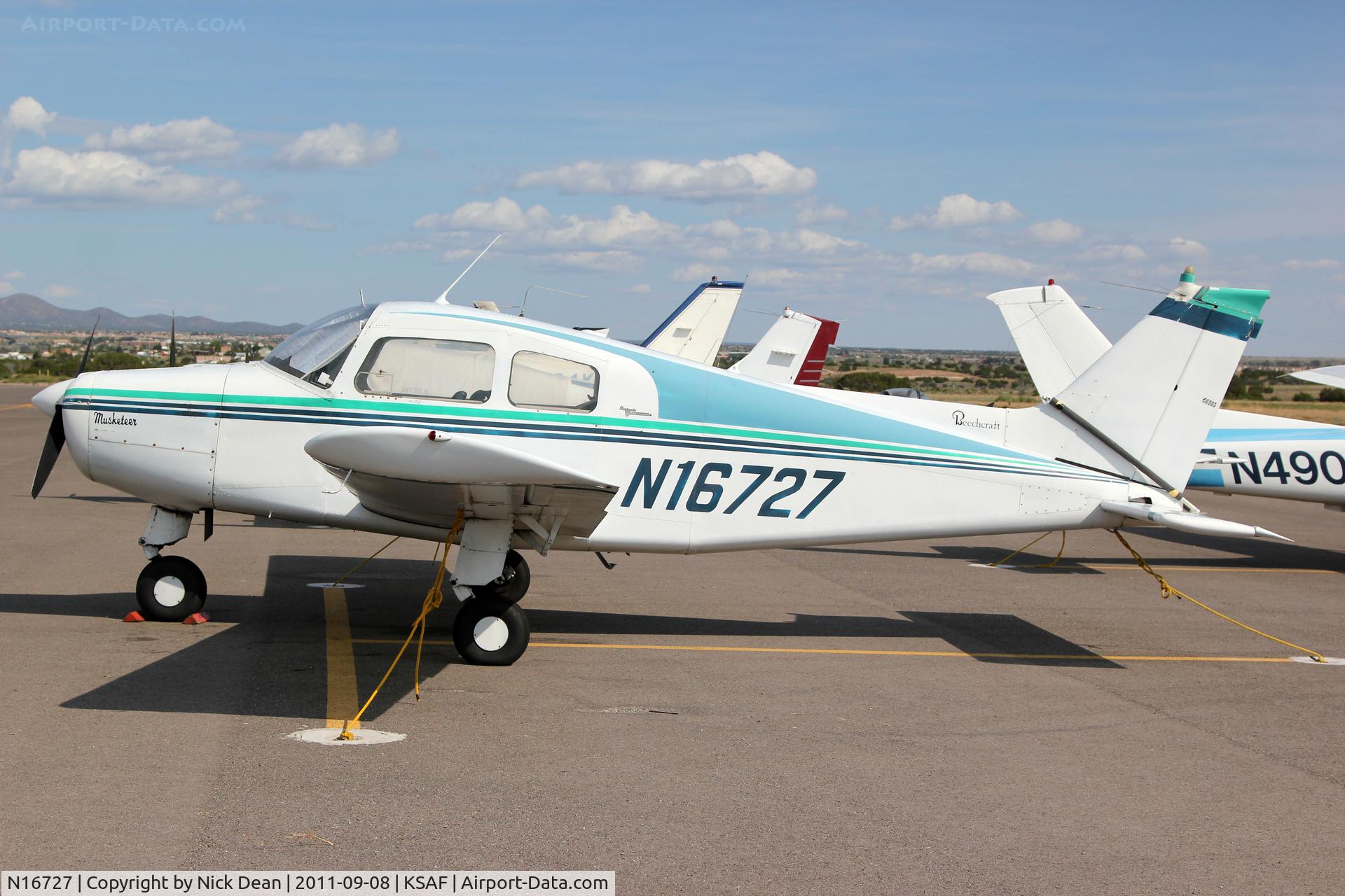 N16727, 1969 Beech 19A C/N MB-444, KSAF/SAF