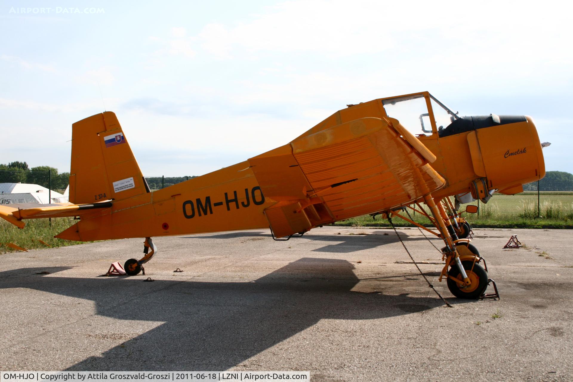 OM-HJO, Let Z-37A Cmelak C/N 23-06, Nitra Janikovce Airport - Slovakia (Slovak Republik) SK