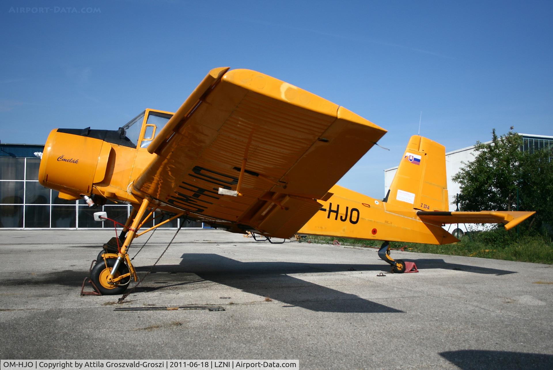 OM-HJO, Let Z-37A Cmelak C/N 23-06, Nitra Janikovce Airport - Slovakia (Slovak Republik) SK
