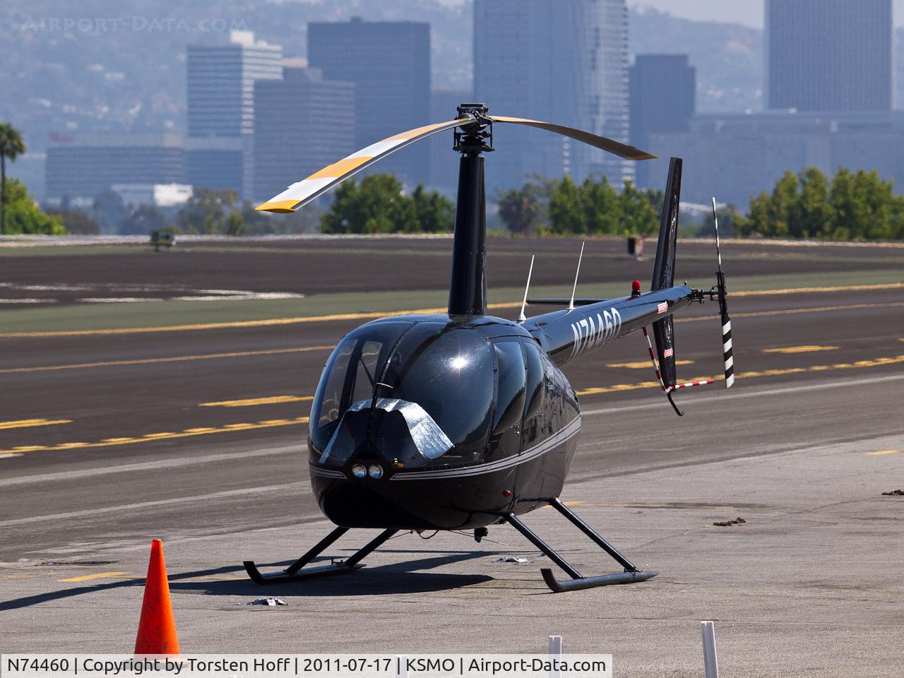 N74460, 2006 Robinson R44 II C/N 11161, N74460 parked at KSMO