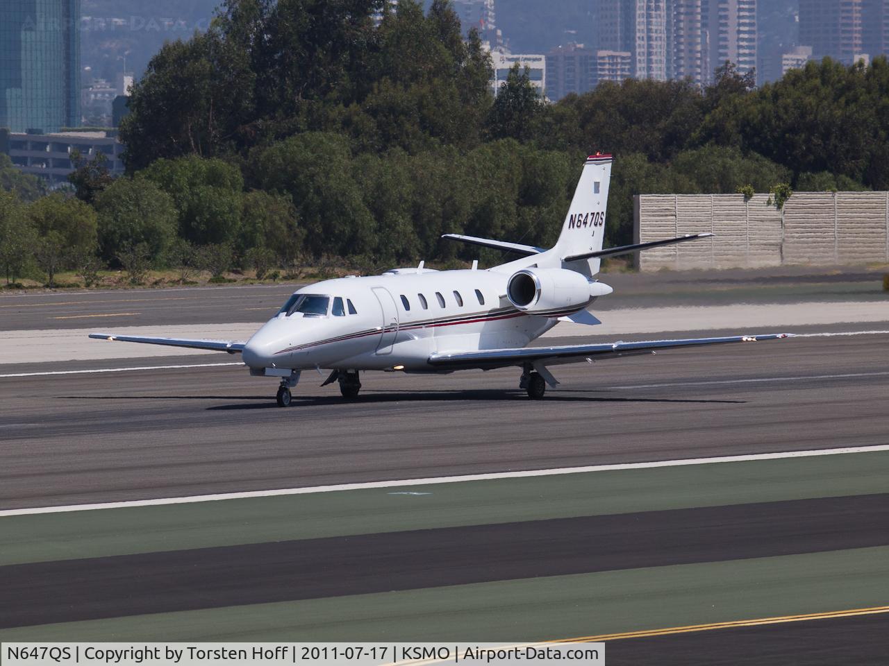 N647QS, 2005 Cessna 560XL Citation XLS C/N 560-5547, N647QS departing from RWY 21