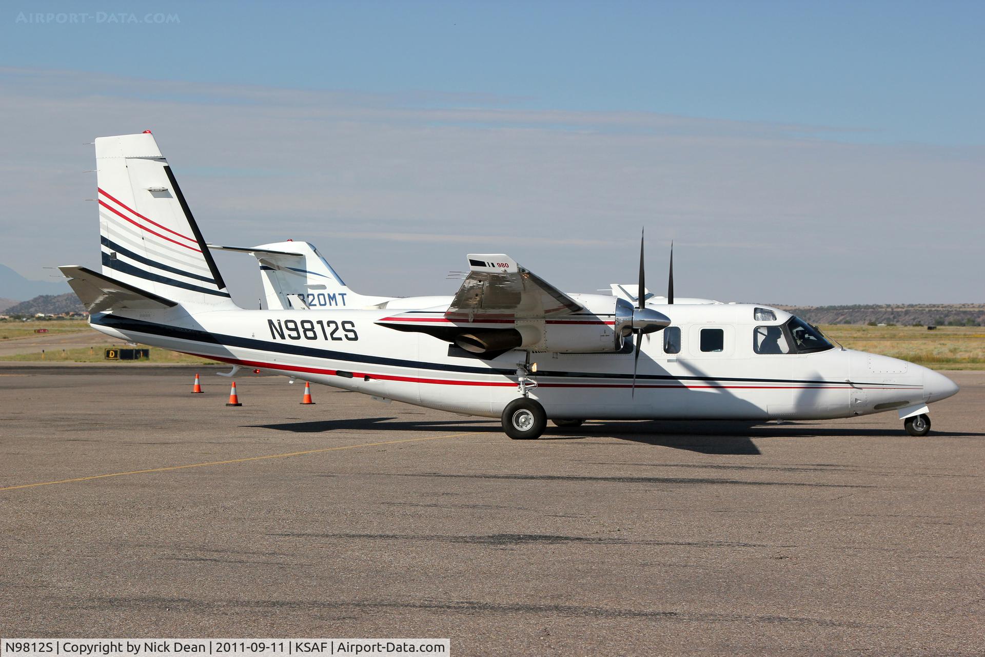 N9812S, Rockwell International Corp 695 C/N 95060, KSAF/SAF