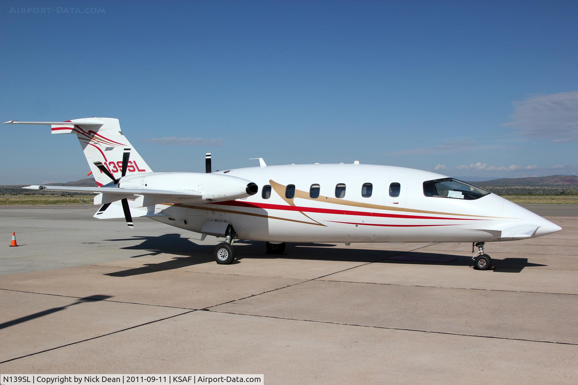 N139SL, 2005 Piaggio P-180 C/N 1104, KSAF/SAF