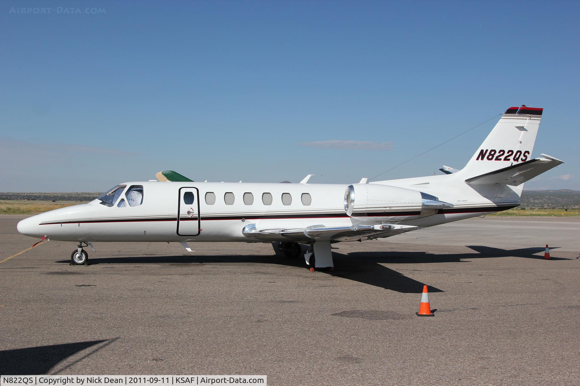 N822QS, 2008 Cessna 560 C/N 560-0789, KSAF/SAF