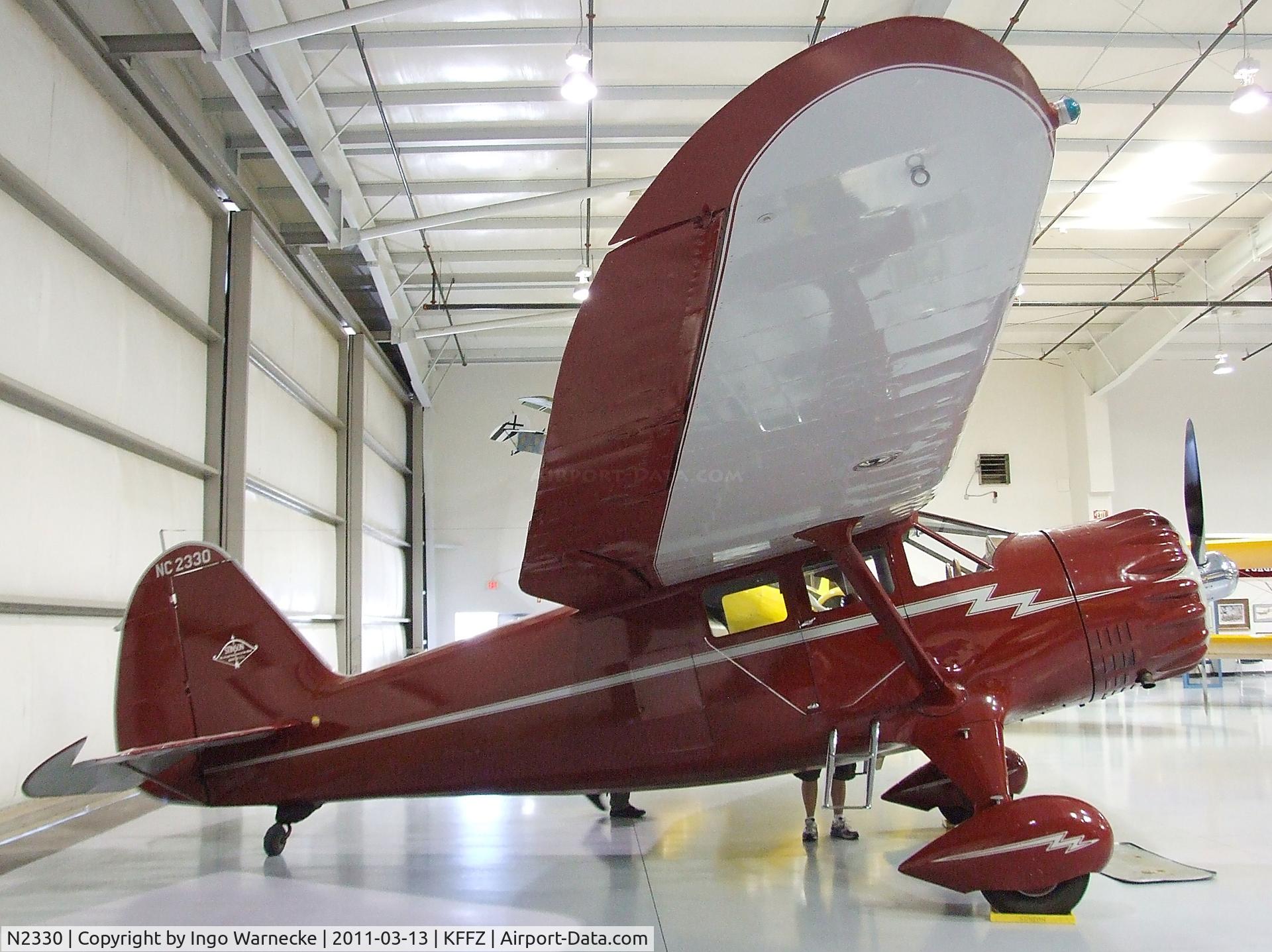 N2330, 1938 Stinson SR-10G Reliant C/N 3-5838, Stinson SR-10G Reliant at the CAF Arizona Wing Museum, Mesa AZ