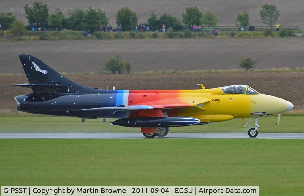 G-PSST, 1959 Hawker Hunter F.58A C/N HABL-003115, SHOT AT DUXFORD