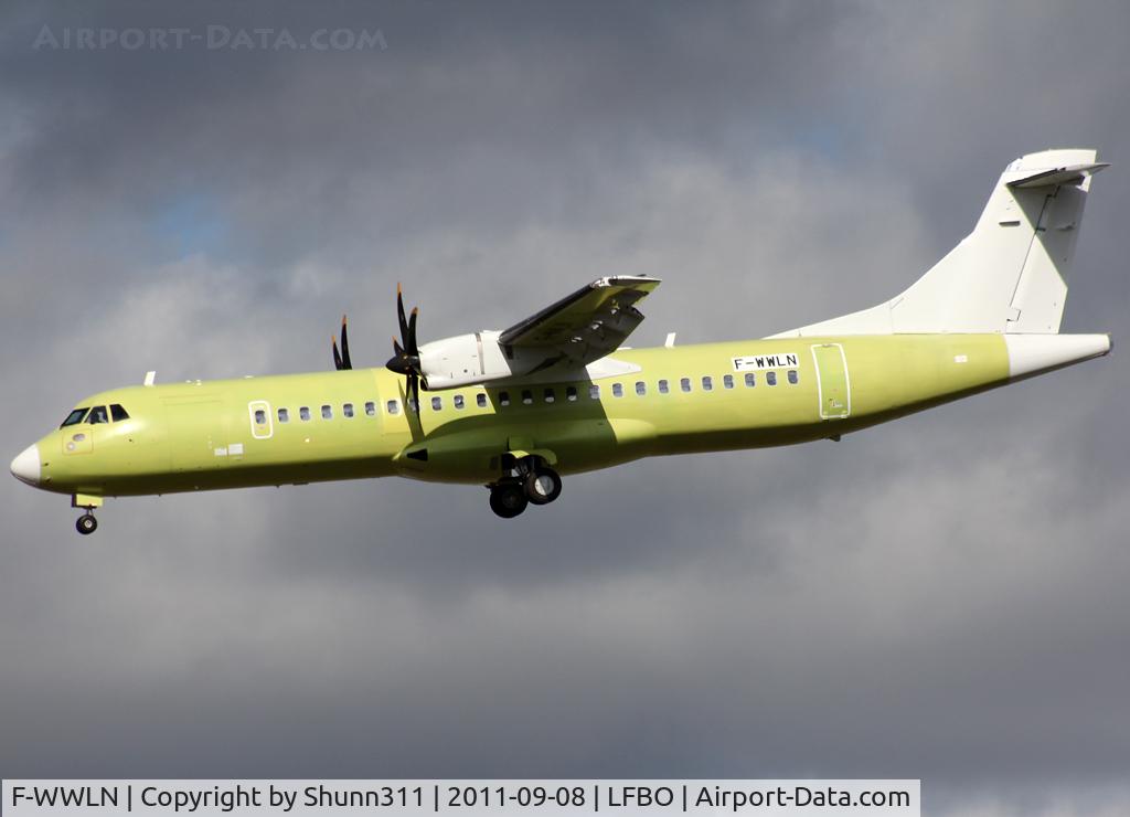 F-WWLN, 2011 ATR 72-600 C/N 940, C/n 940 - now in storage c/s - For Italy Coast Guard