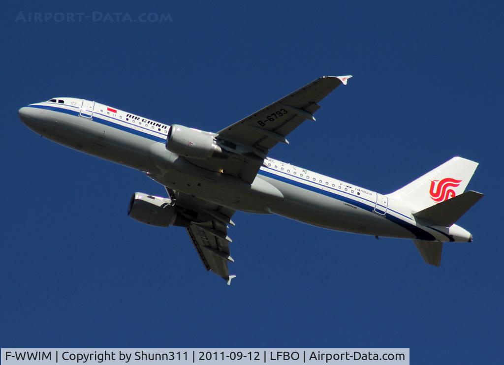 F-WWIM, 2011 Airbus A320-214 C/N 4829, C/n 4829 - To be B-6793