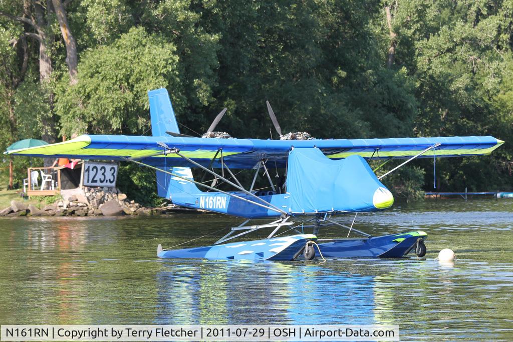 N161RN, 1997 Lockwood Air Cam C/N AC061, At Lake Winnebago, during 2011 Oshkosh Week