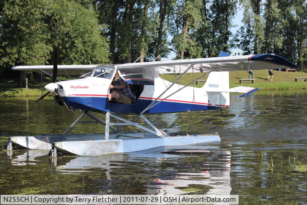 N255CH, 2007 Just Aircraft Highlander C/N JAESC0079, At Lake Winnebago, during 2011 Oshkosh Week