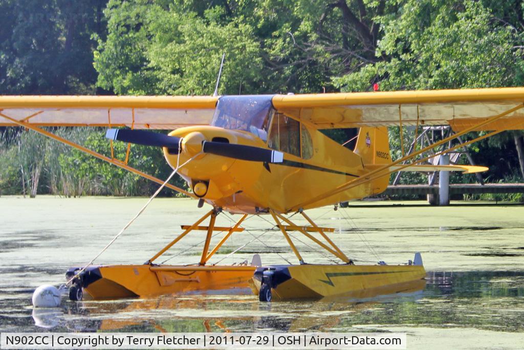 N902CC, 1999 Piper/cub Crafters PA-18-150 C/N 9902CC, At Lake Winnebago, during 2011 Oshkosh Week