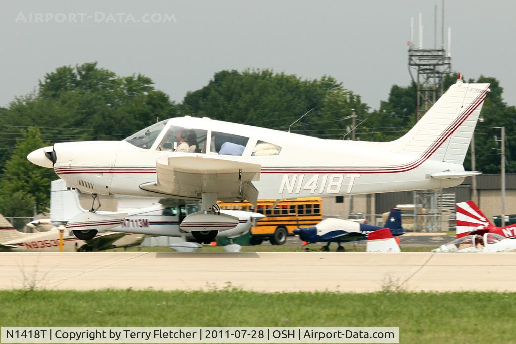 N1418T, 1972 Piper PA-28-180 C/N 28-7205295, At 2011 Oshkosh