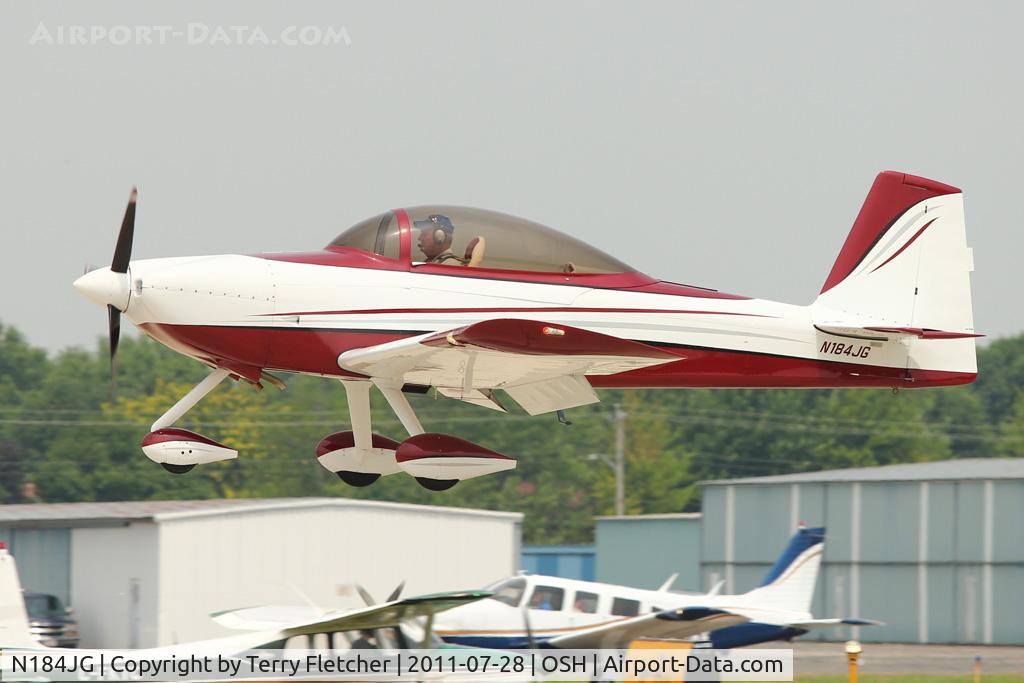 N184JG, 2007 Vans RV-8A C/N 81623, At 2011 Oshkosh