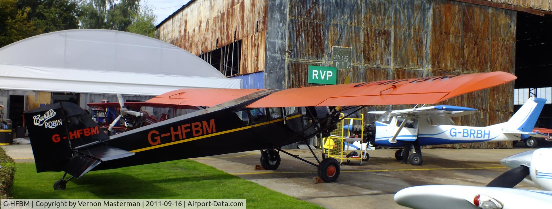 G-HFBM, 1929 Curtiss-Robertson Robin C-2 C/N 352, Panshanger , Hertfordshire , England