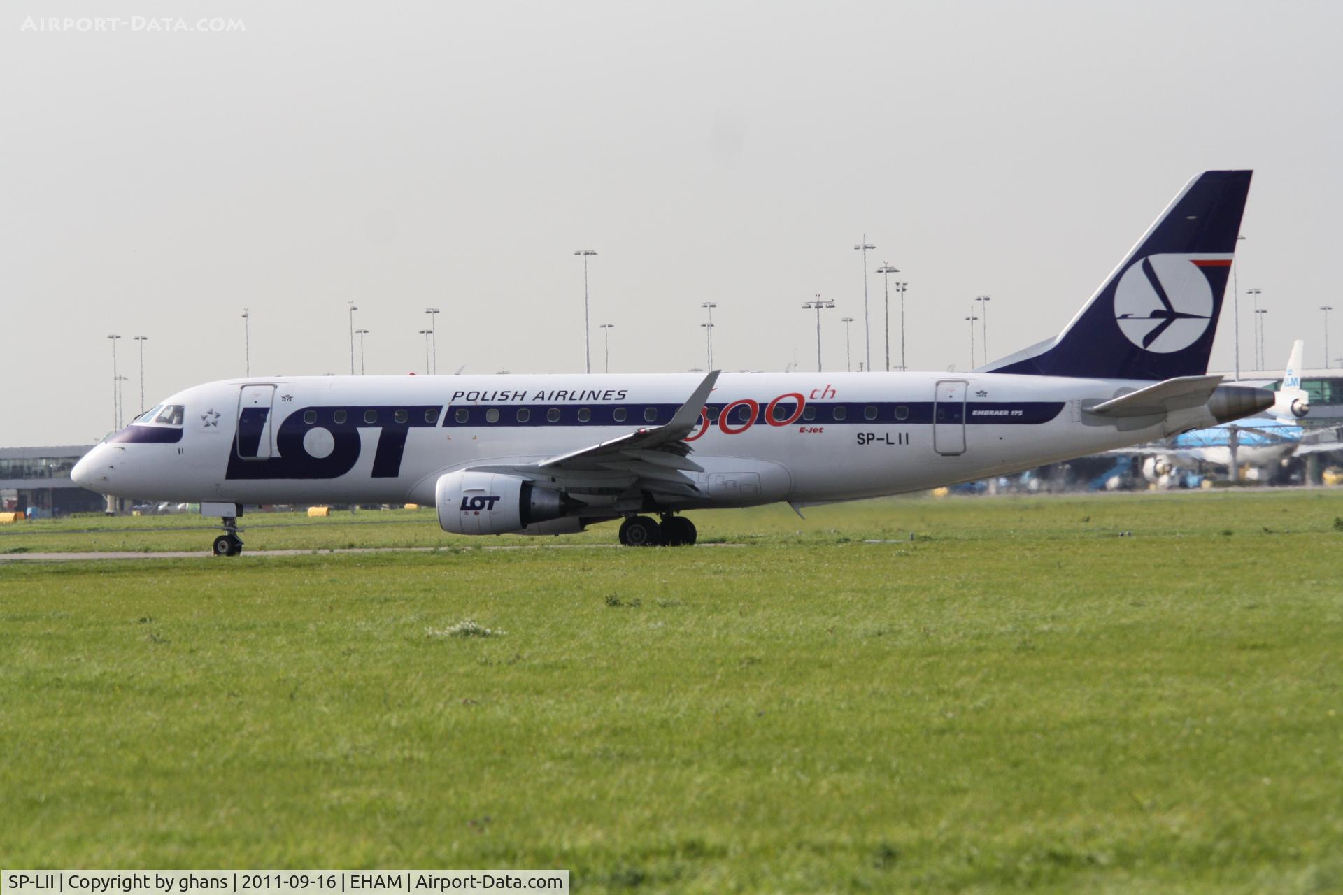 SP-LII, 2009 Embraer 175LR (ERJ-170-200LR) C/N 17000290, 600th E-Jet