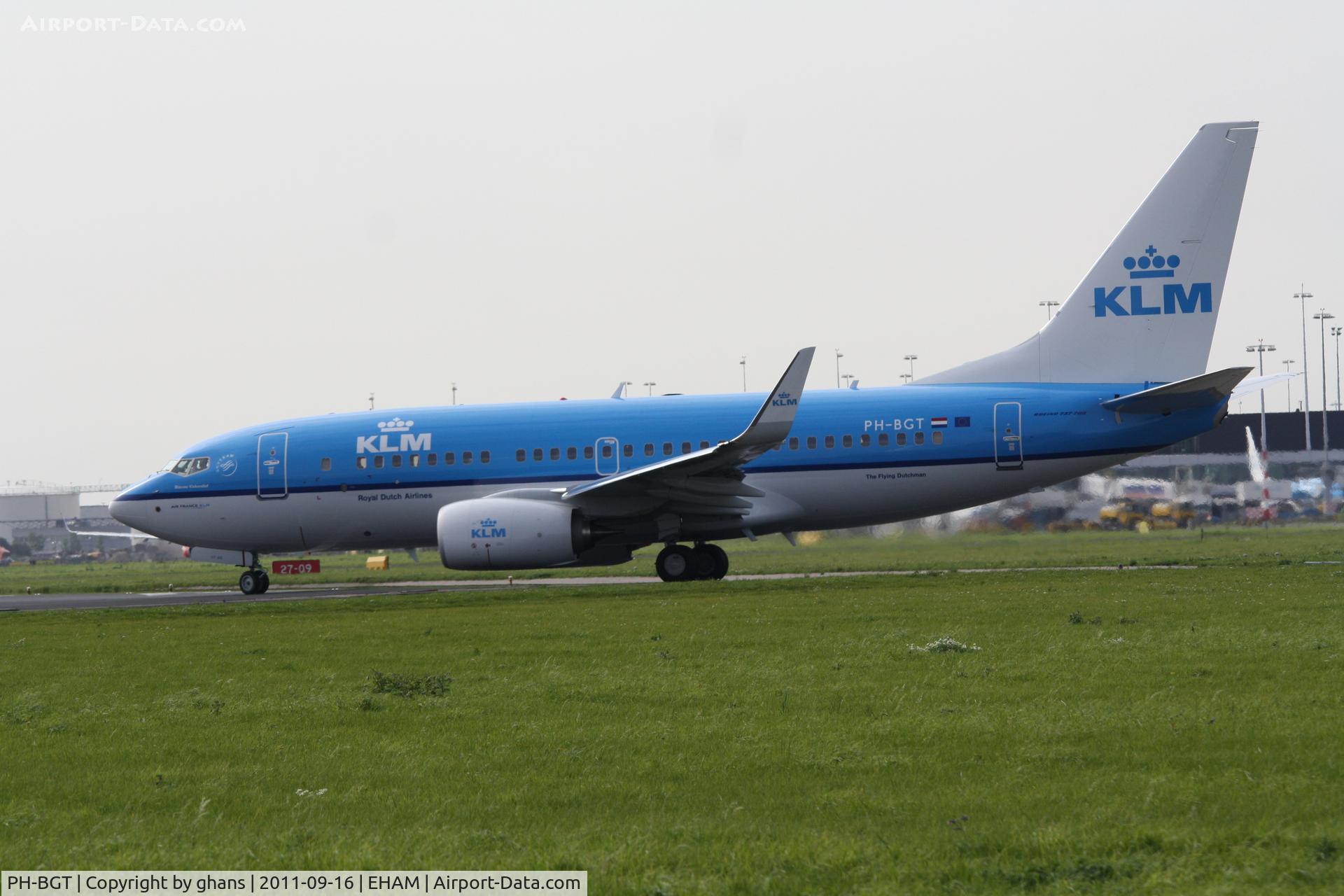 PH-BGT, 2011 Boeing 737-7K2 C/N 38634, Latest 737 for Klm