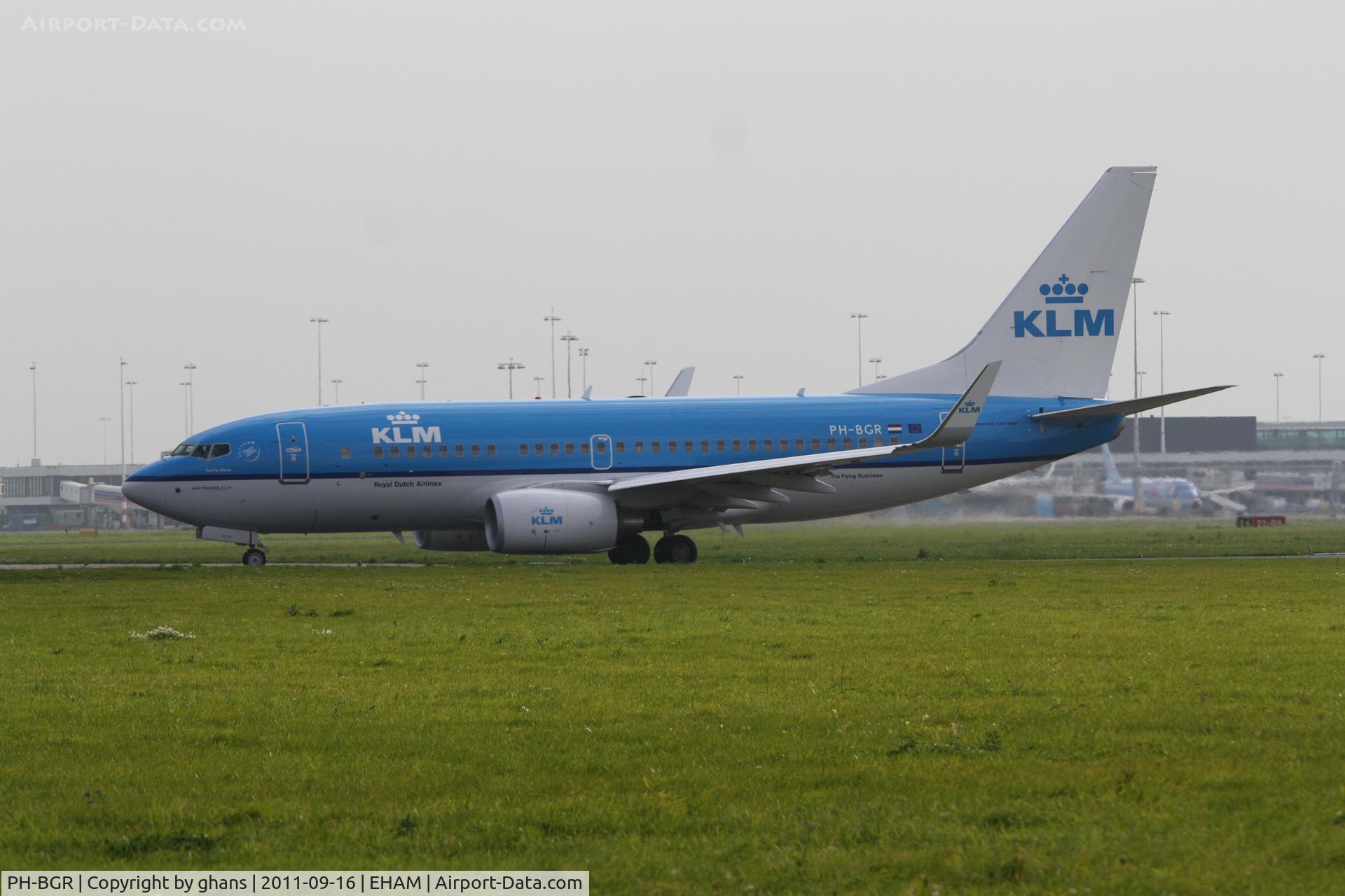 PH-BGR, 2011 Boeing 737-7K2 C/N 39446, Klm ready to depart to TXL