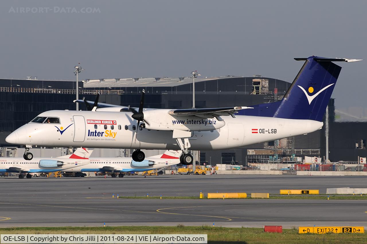 OE-LSB, 1998 De Havilland Canada DHC-8-314Q Dash 8 C/N 525, InterSky