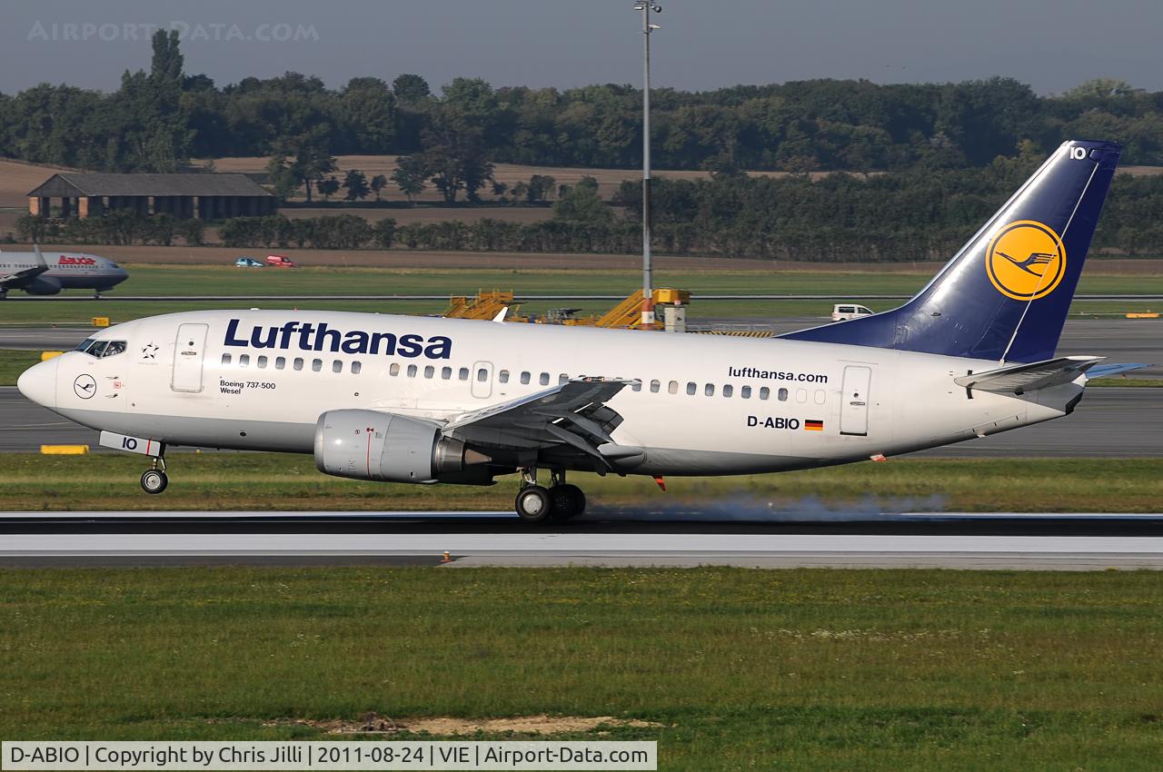 D-ABIO, 1991 Boeing 737-530 C/N 24939, Lufthansa