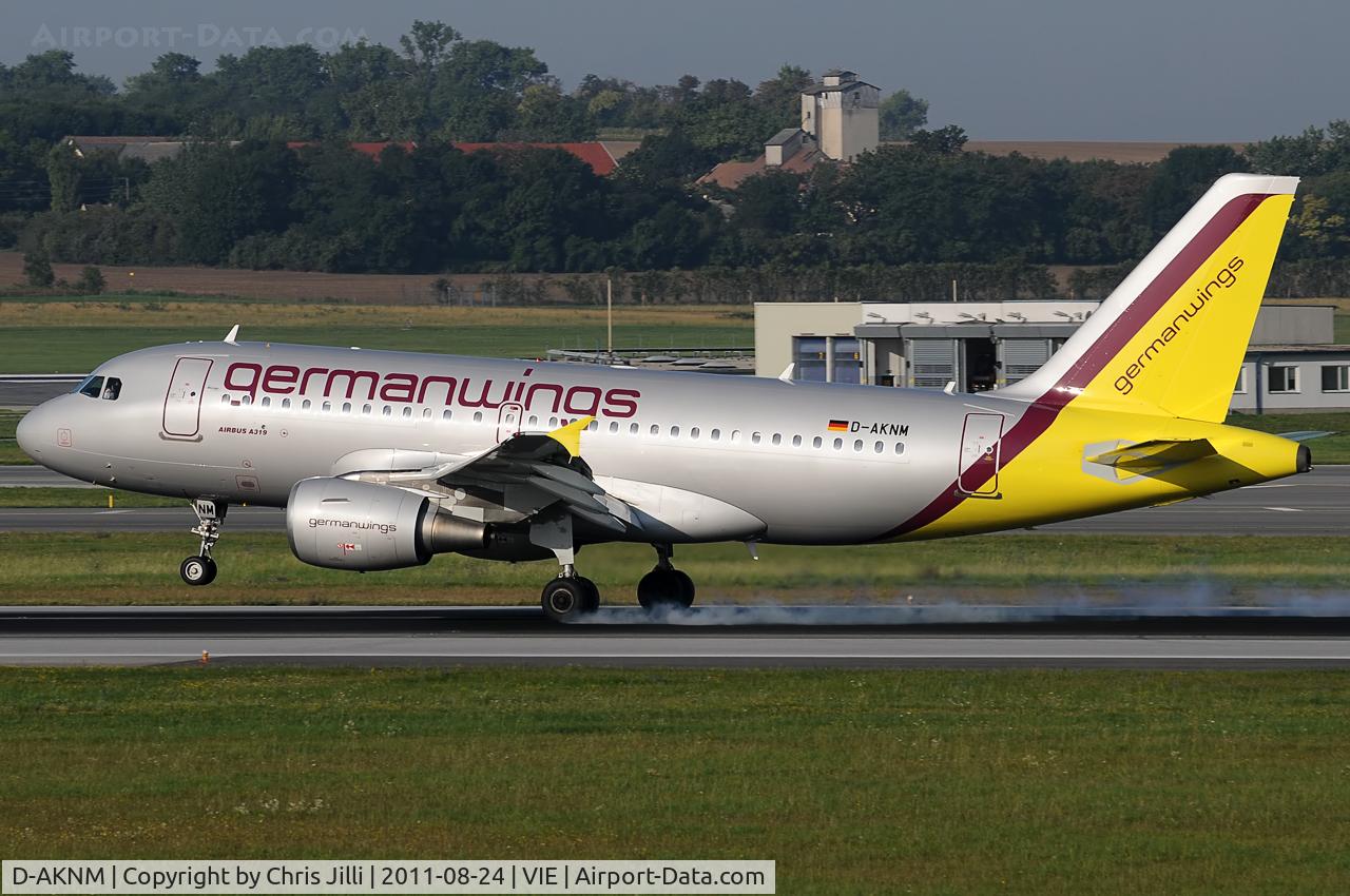 D-AKNM, 1999 Airbus A319-112 C/N 1089, germanwings