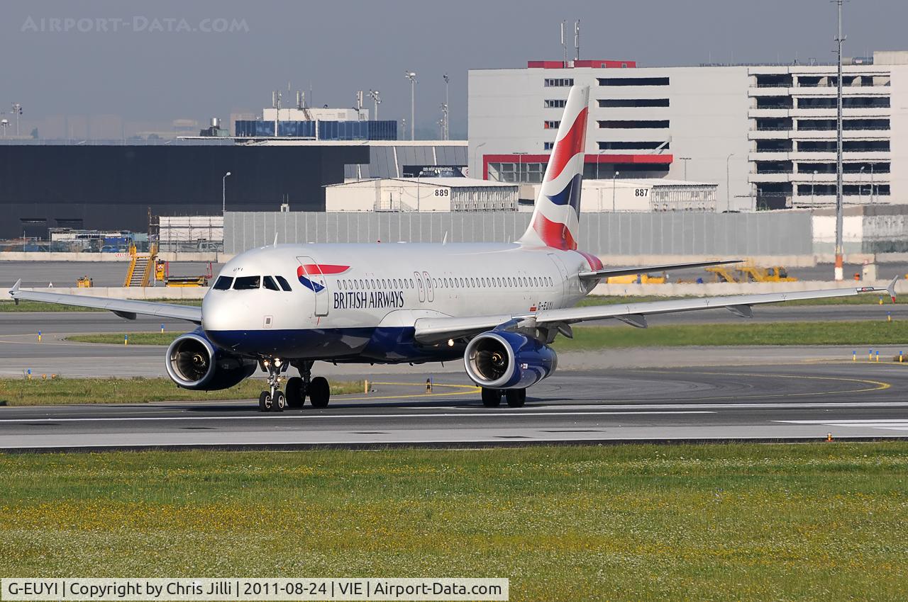G-EUYI, 2010 Airbus A320-232 C/N 4306, British Airways