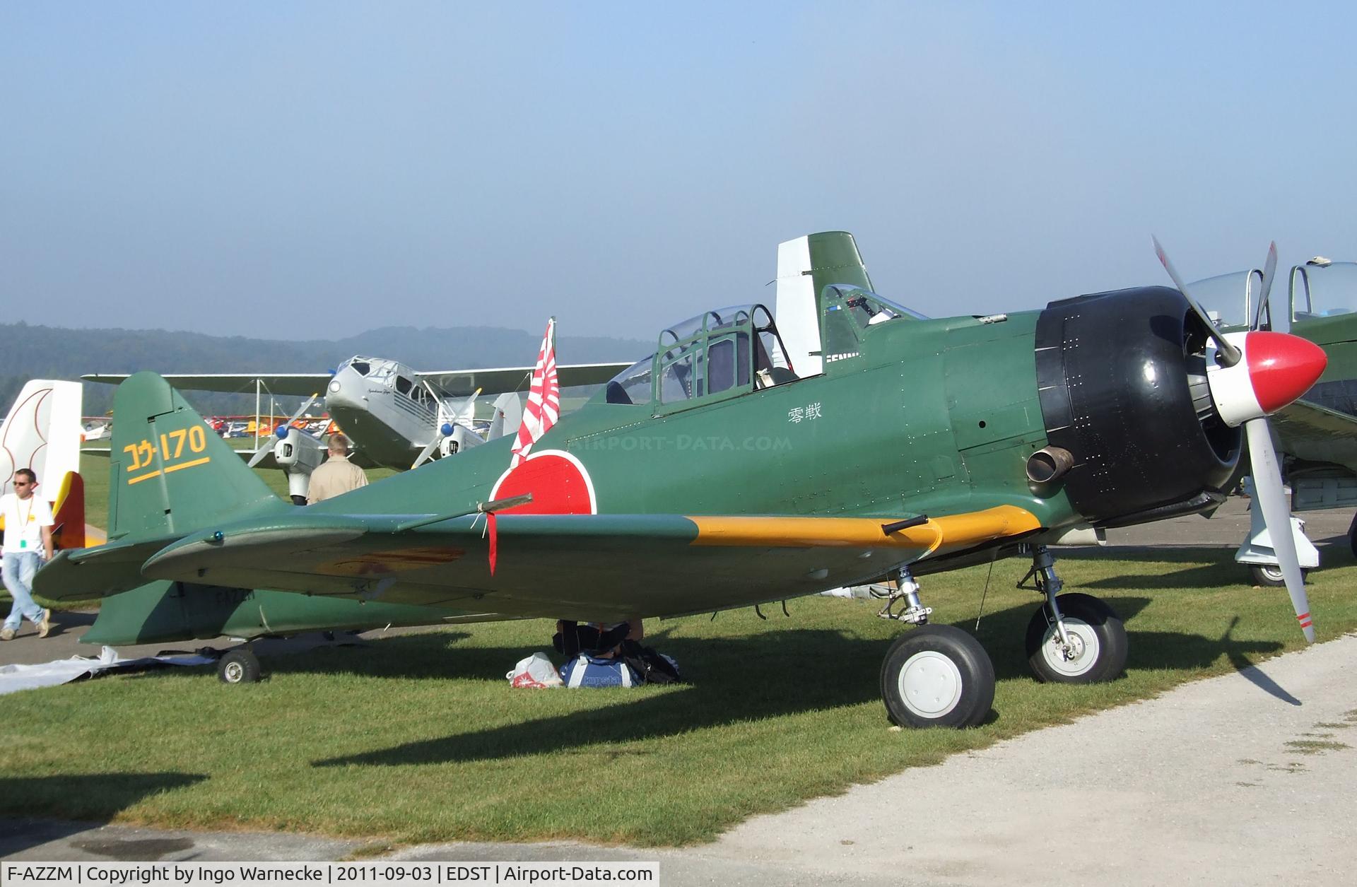 F-AZZM, 2000 North American AT-6B Texan C/N SA-32, North American AT-6B Texan converted to a 