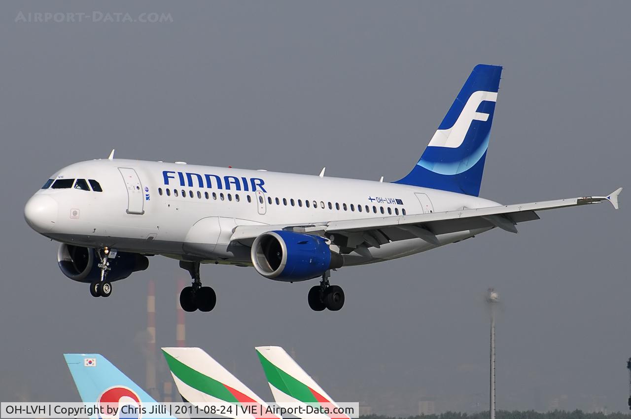 OH-LVH, 2000 Airbus A319-112 C/N 1184, Finnair